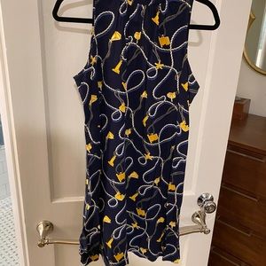 Sleeveless Collared Dress